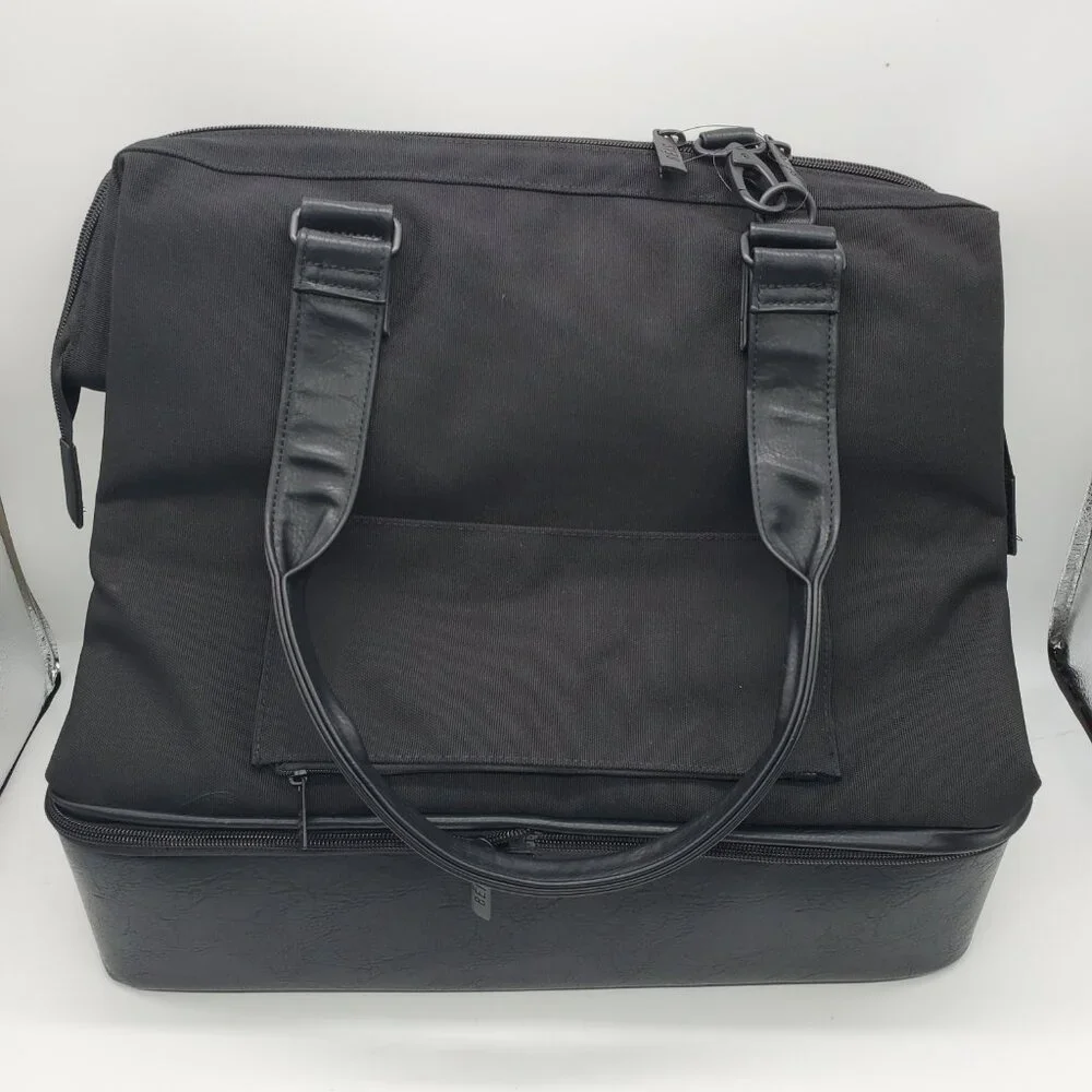 BEIS Carry On Weekender Convertible Mini | Weekender Bag Women Shoe Compartment - Picture 9 of 10